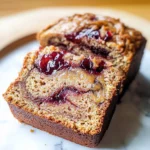 Peanut Butter & Jelly Banana Bread Recipe
