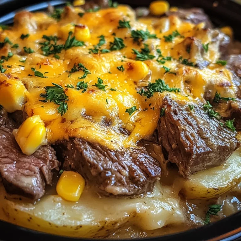 Slow Cooker Steak and Cheddar Potato Casserole: An Incredible Ultimate Recipe