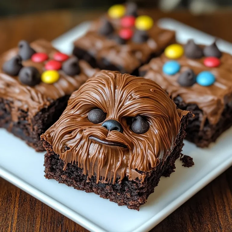 Star Wars Chewbacca Brownies
