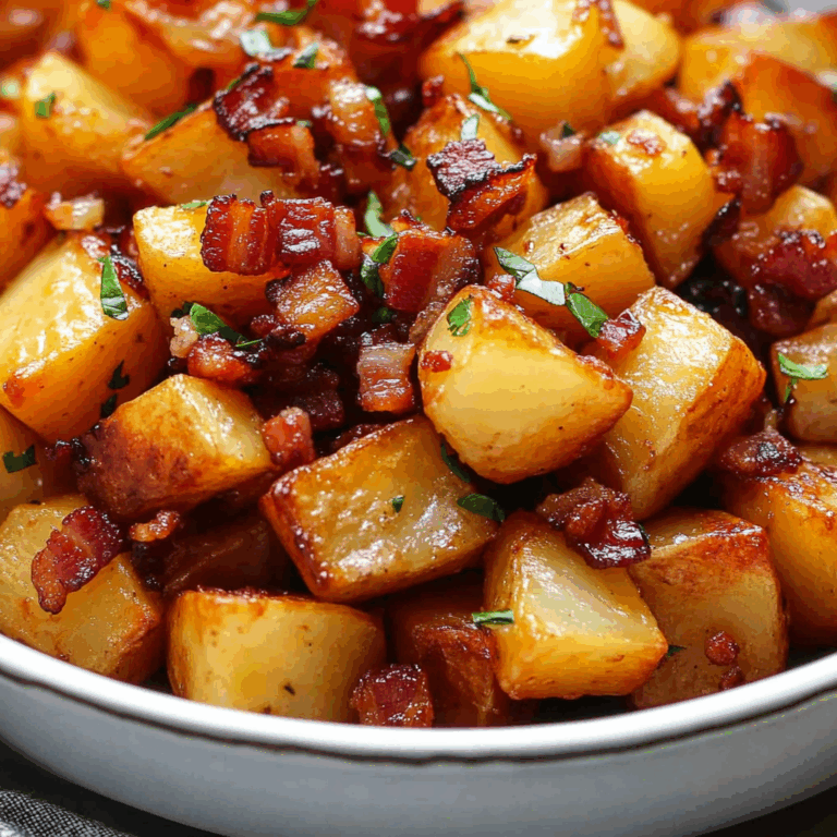 Honey Bacon Roasted Potatoes