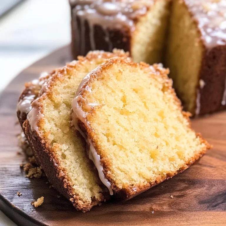 Apple Cider Pound Cake