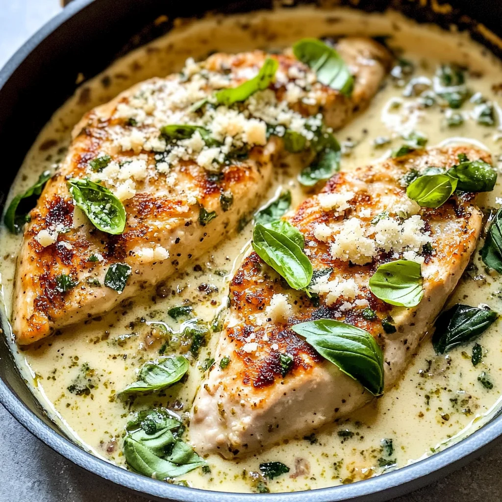 Basil Cream Chicken: A Deliciously Easy Recipe for Dinner
