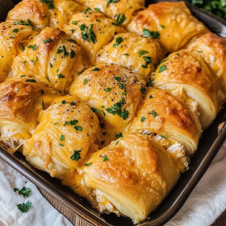 Cheesy Chicken Crescent Rolls: A Must-Try Comfort Food!