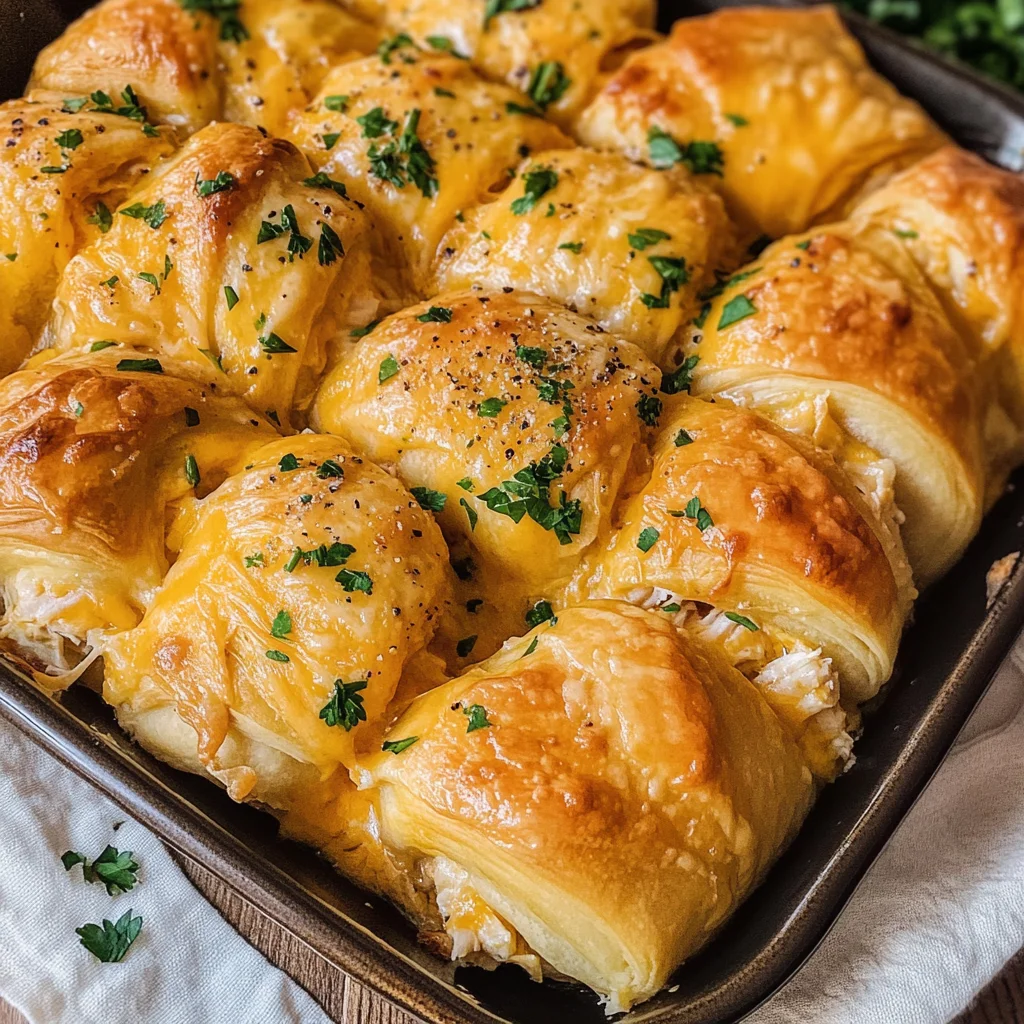 Cheesy Chicken Crescent Rolls: A Must-Try Comfort Food!