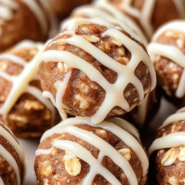 Cinnamon Roll Energy Bites