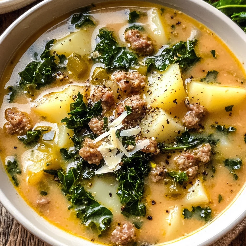 Cozy Italian Sausage and Potato Soup – Easy & Hearty!