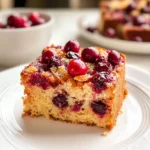 Cranberry Orange Breakfast Cake Recipe