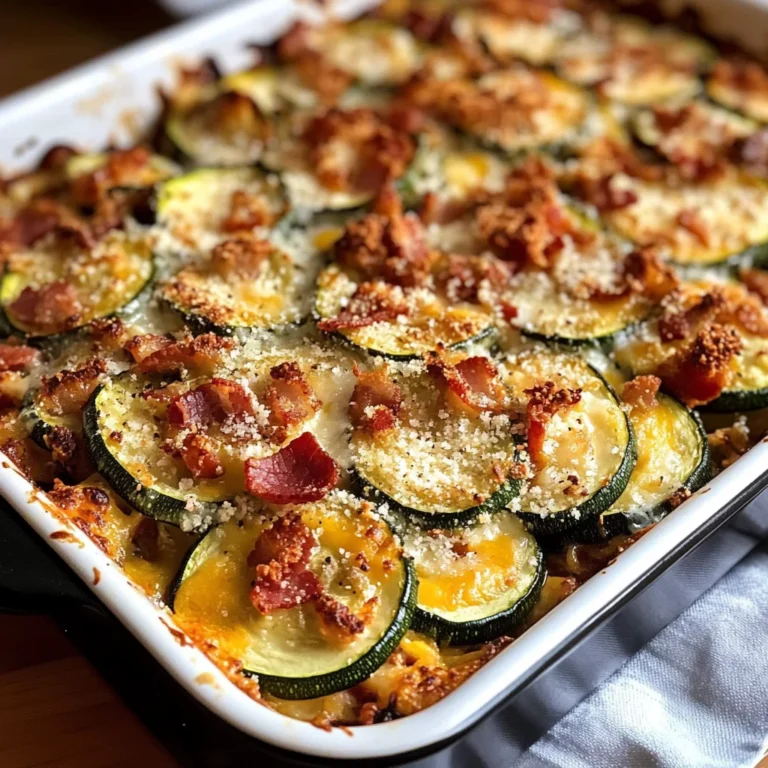 Easy Loaded Zucchini Bake Recipe for Cheesy Comfort