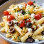 Greek Pasta with Feta and Olives (25-Minutes)