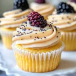 Lemon Poppy Seed Cupcakes
