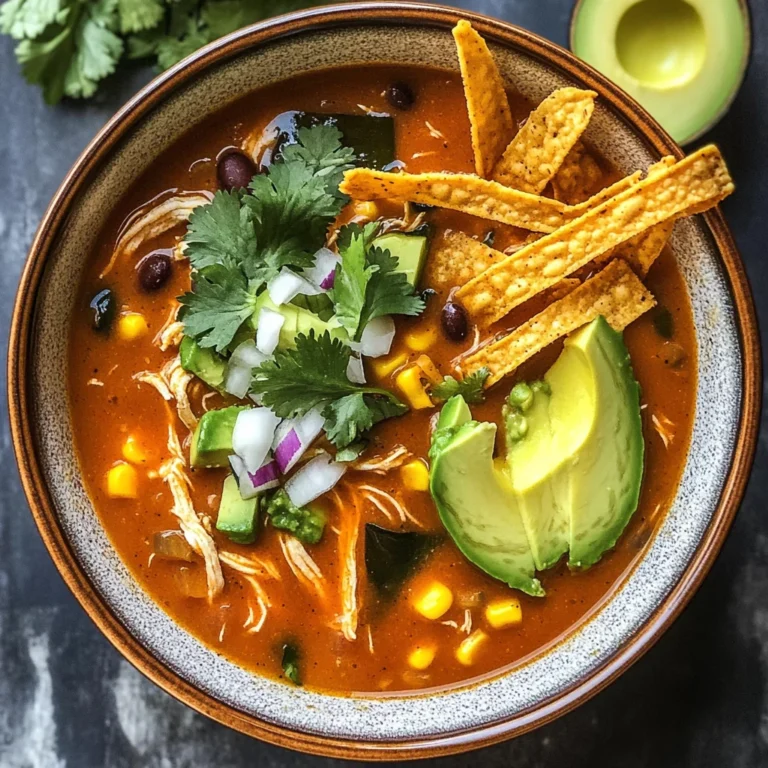Poblano Chicken Tortilla Soup: An Amazing Ultimate Recipe