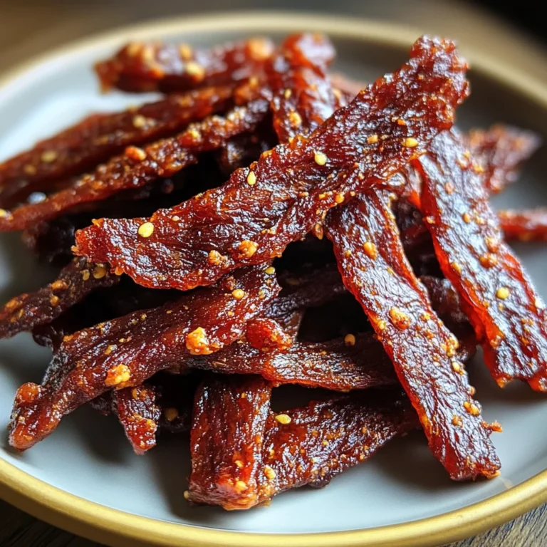 Spicy Honey BBQ Beef Jerky