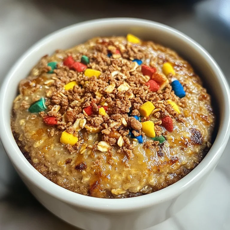 Sugar Cookie Protein Baked Oats