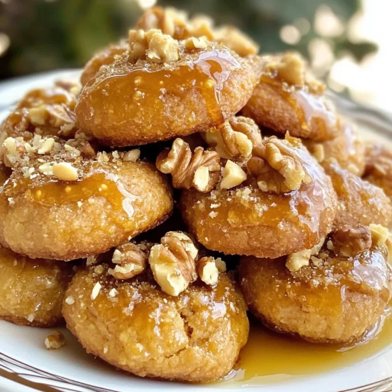 Traditional Greek Honey Cookies (Melomakarona)
