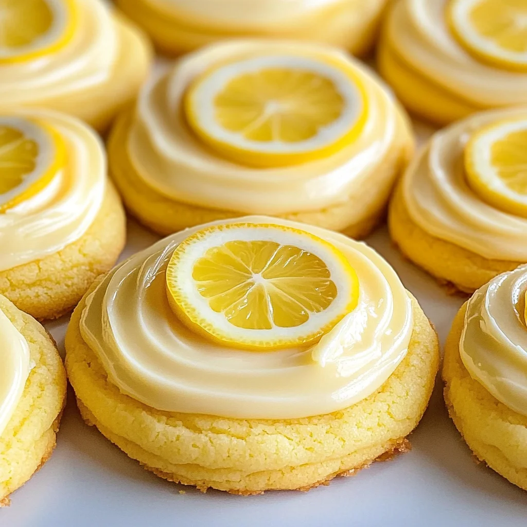 Zesty Lemon Frosted Cookies: A Tangy Delight to Brighten Your Day