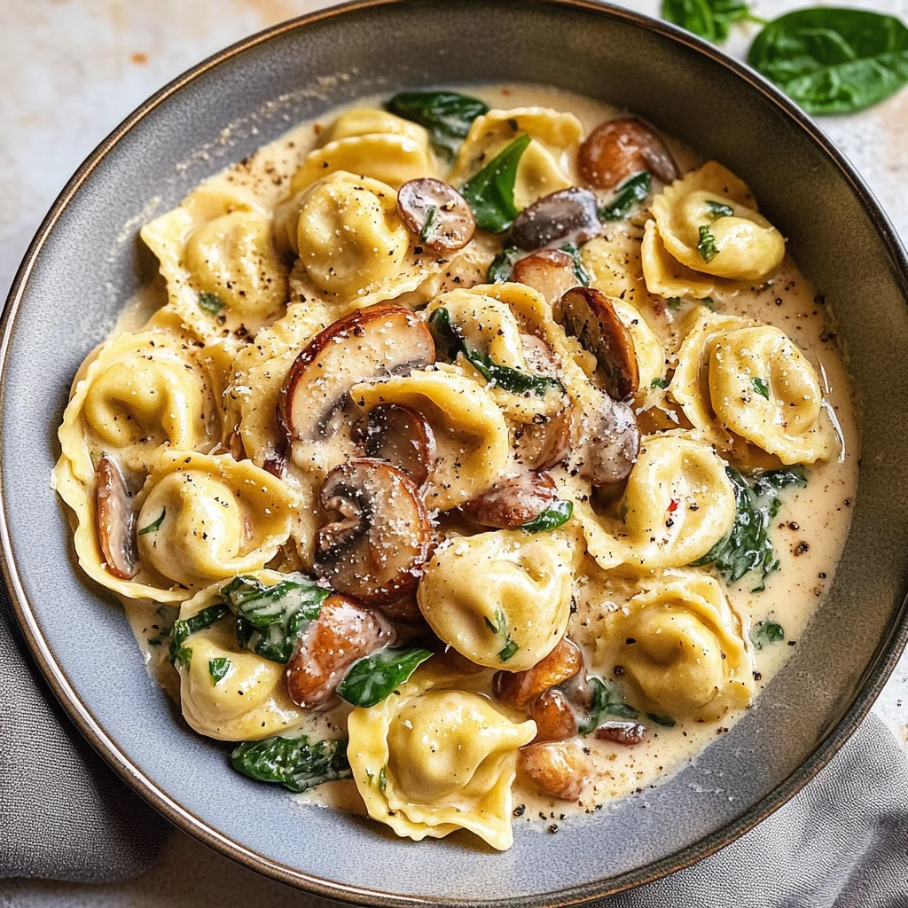 creamy tortellini