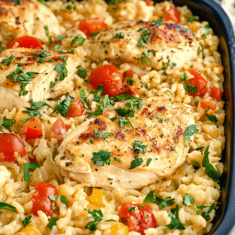 Best Chicken and Rice Casserole