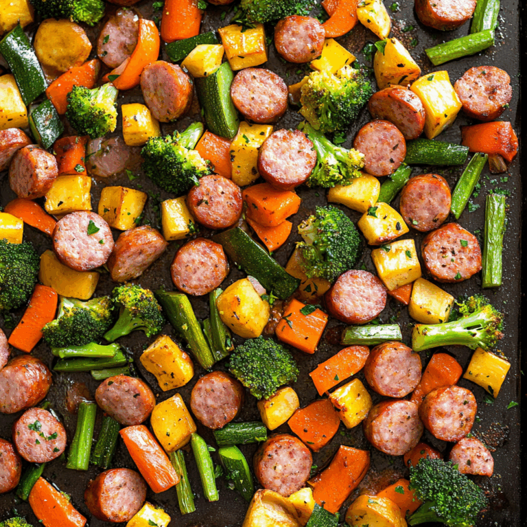 Sheet Pan Sausage &  Veggies: An Incredible Ultimate Recipe