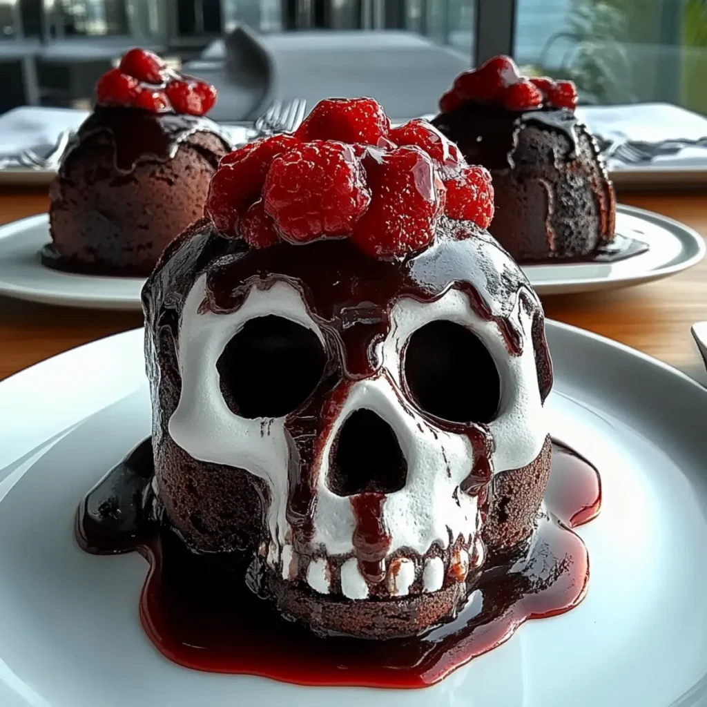 Skull Lava Cake