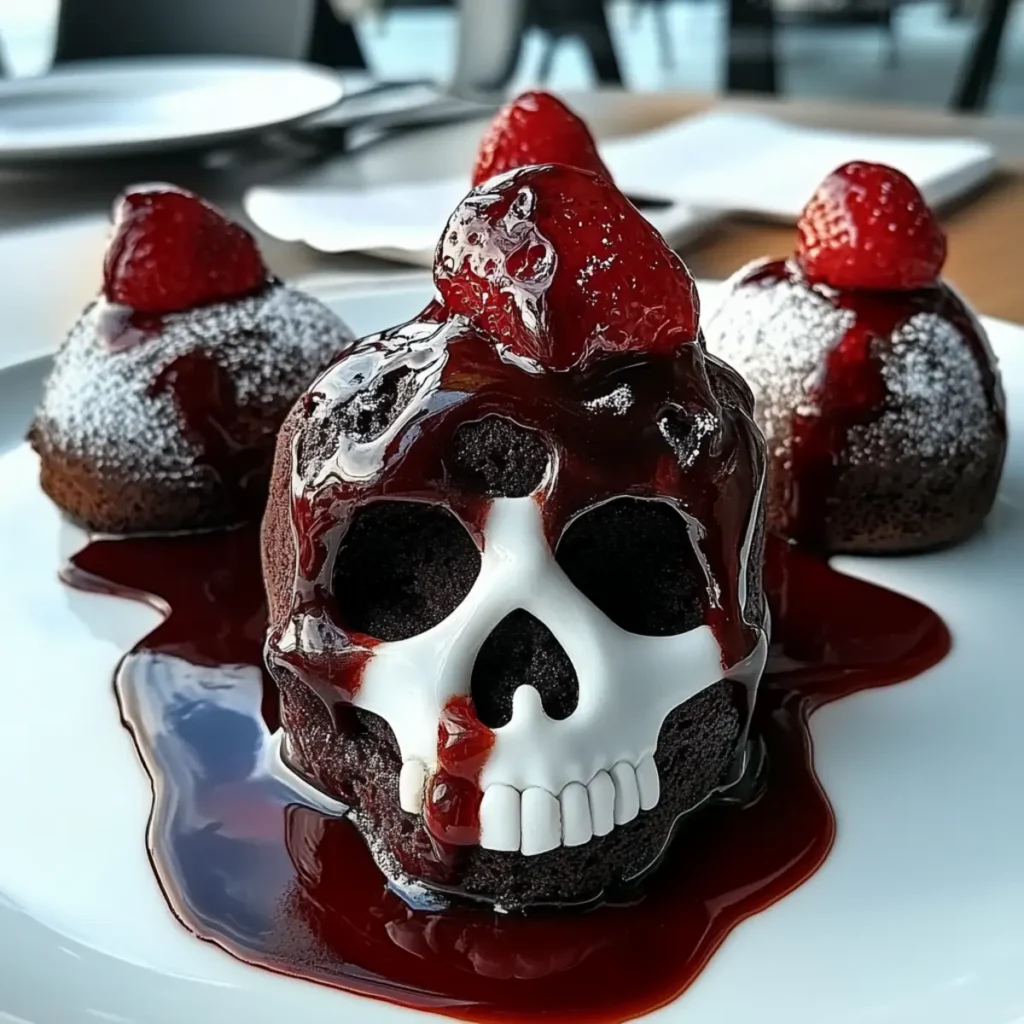 Skull Lava Cake