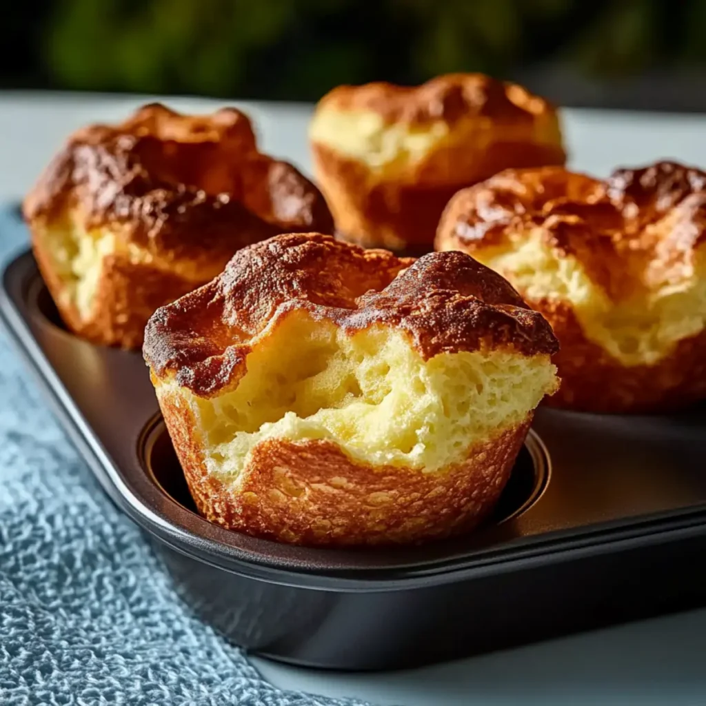 Easy Homemade Popovers in a Muffin Tin
