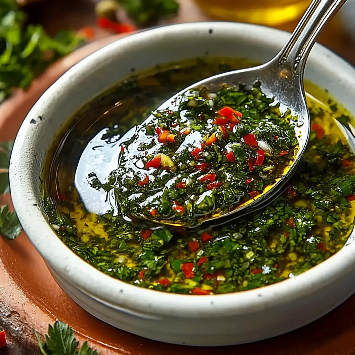 Traditional Chimichurri Sauce