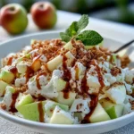 Easy Snicker Apple Salad