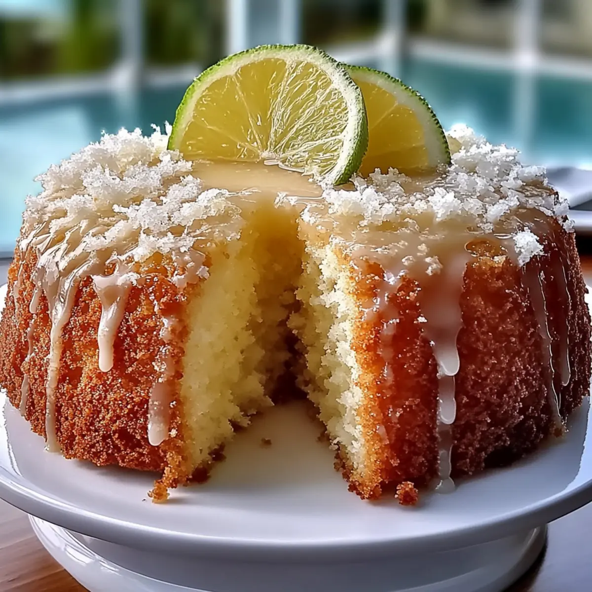 Delicious Piña Colada Pound Cake