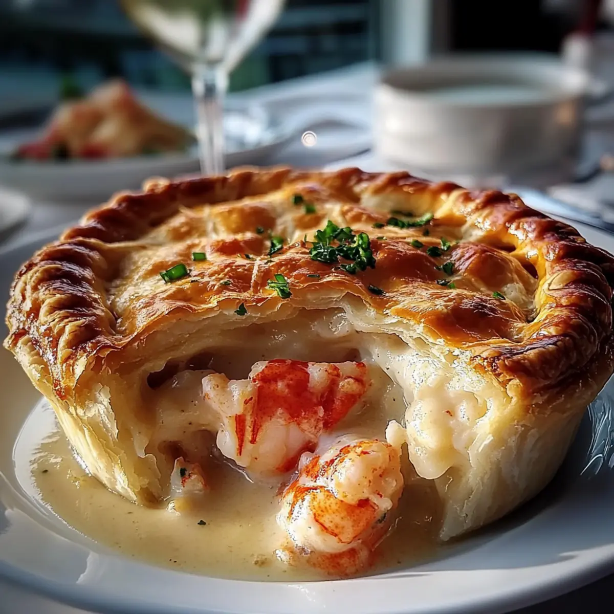 Delicious Lobster Pot Pie