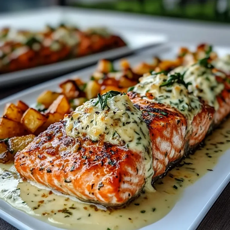 Boursin Baked Salmon