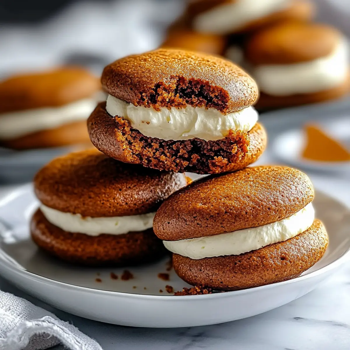 Maple Pumpkin Whoopie Pies