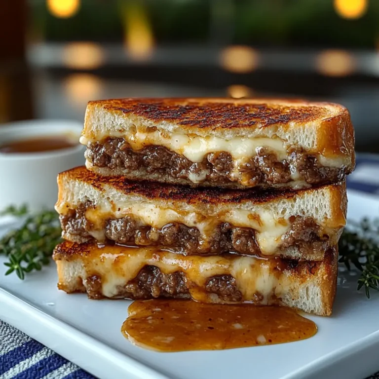 Patty Melts with Secret Sauce