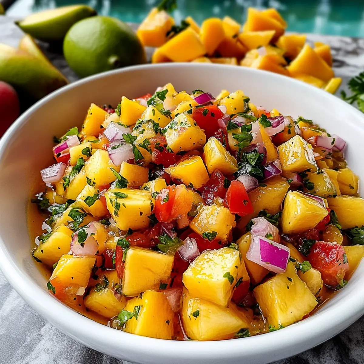 Easy Summer Mango Salsa