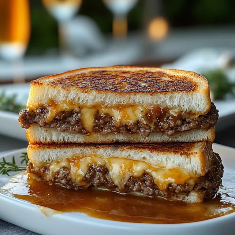 Patty Melts with Secret Sauce