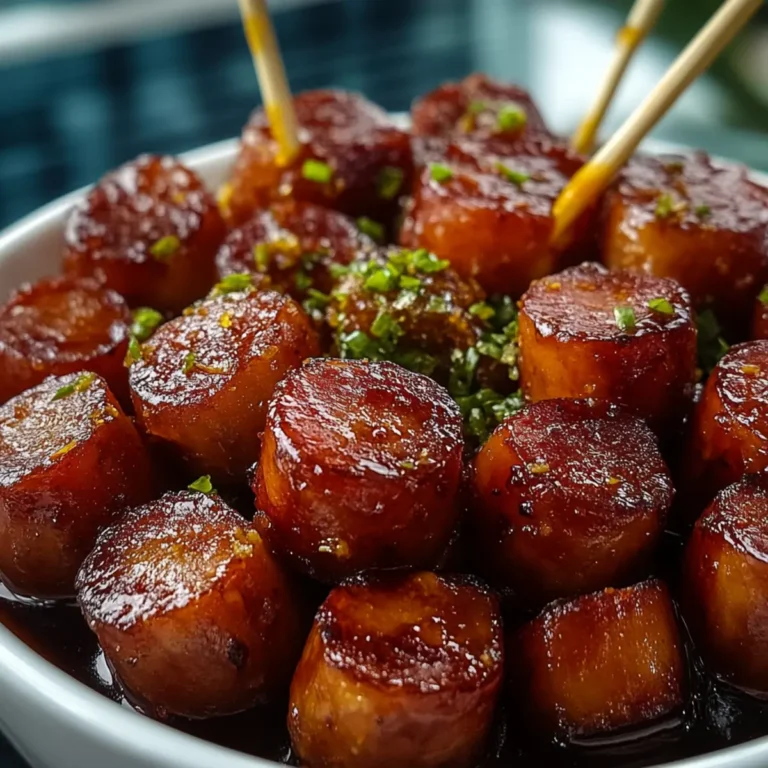 Candied Kielbasa Bites