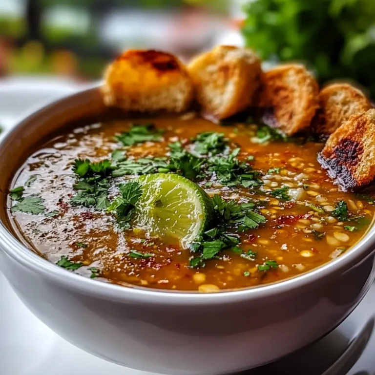 Tasty Mexican Garlic Soup