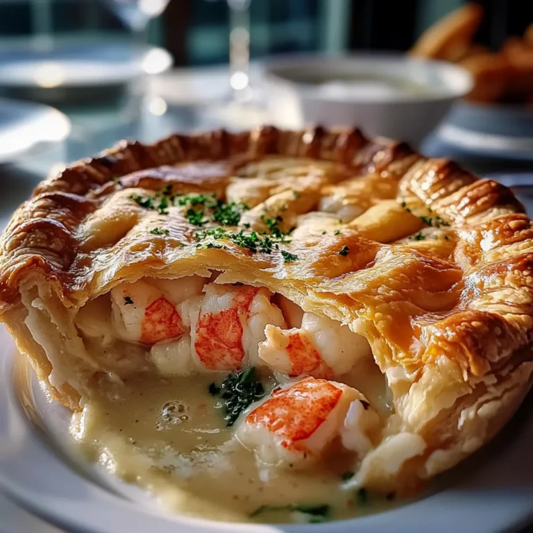 Delicious Lobster Pot Pie