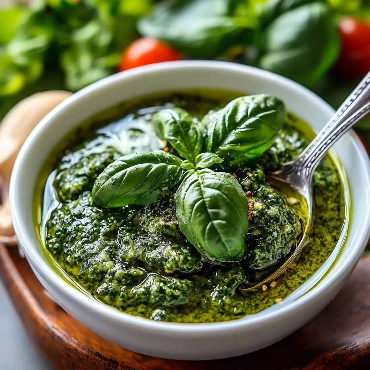 Easiest Basil Pesto Sauce