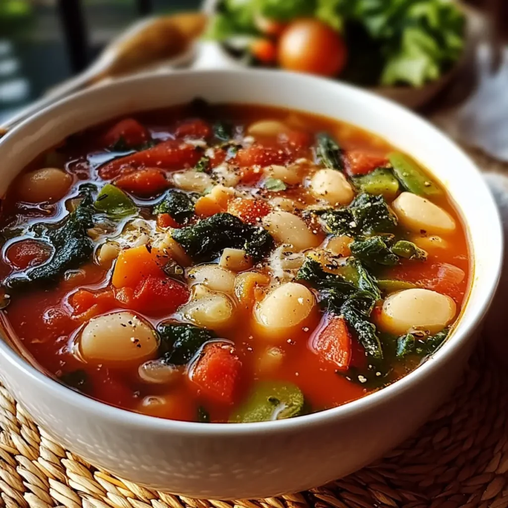 Easy & Healthy Minestrone Soup