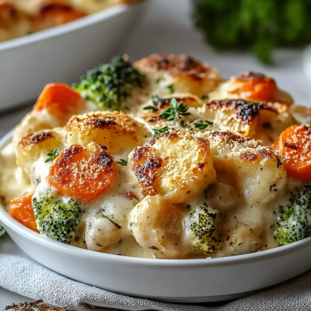 Creamy Winter Vegetable Casserole