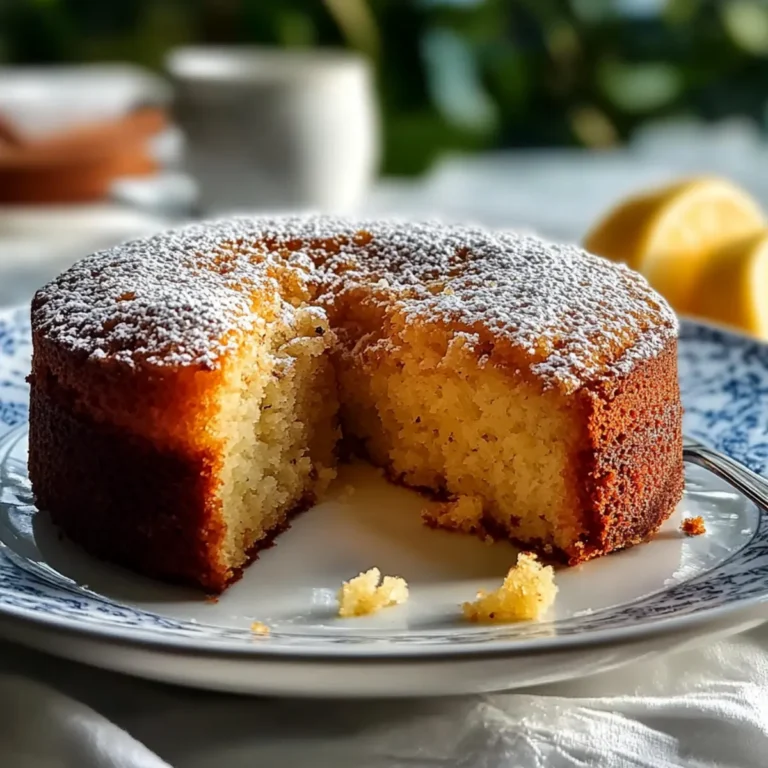 Authentic Swedish Cardamom Cake
