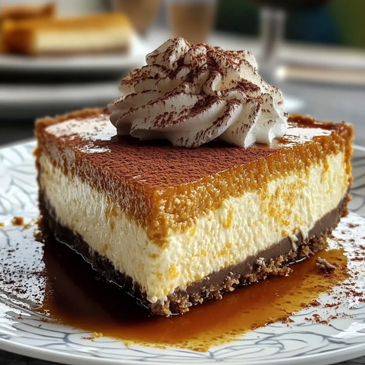 Traditional Pumpkin Cheesecake
