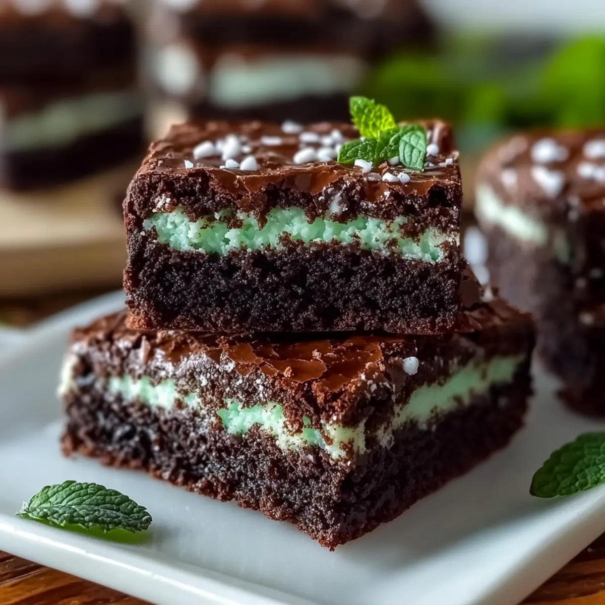 Chocolate Mint Brownies