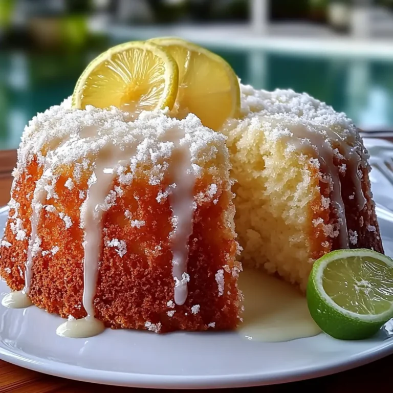 Delicious Piña Colada Pound Cake