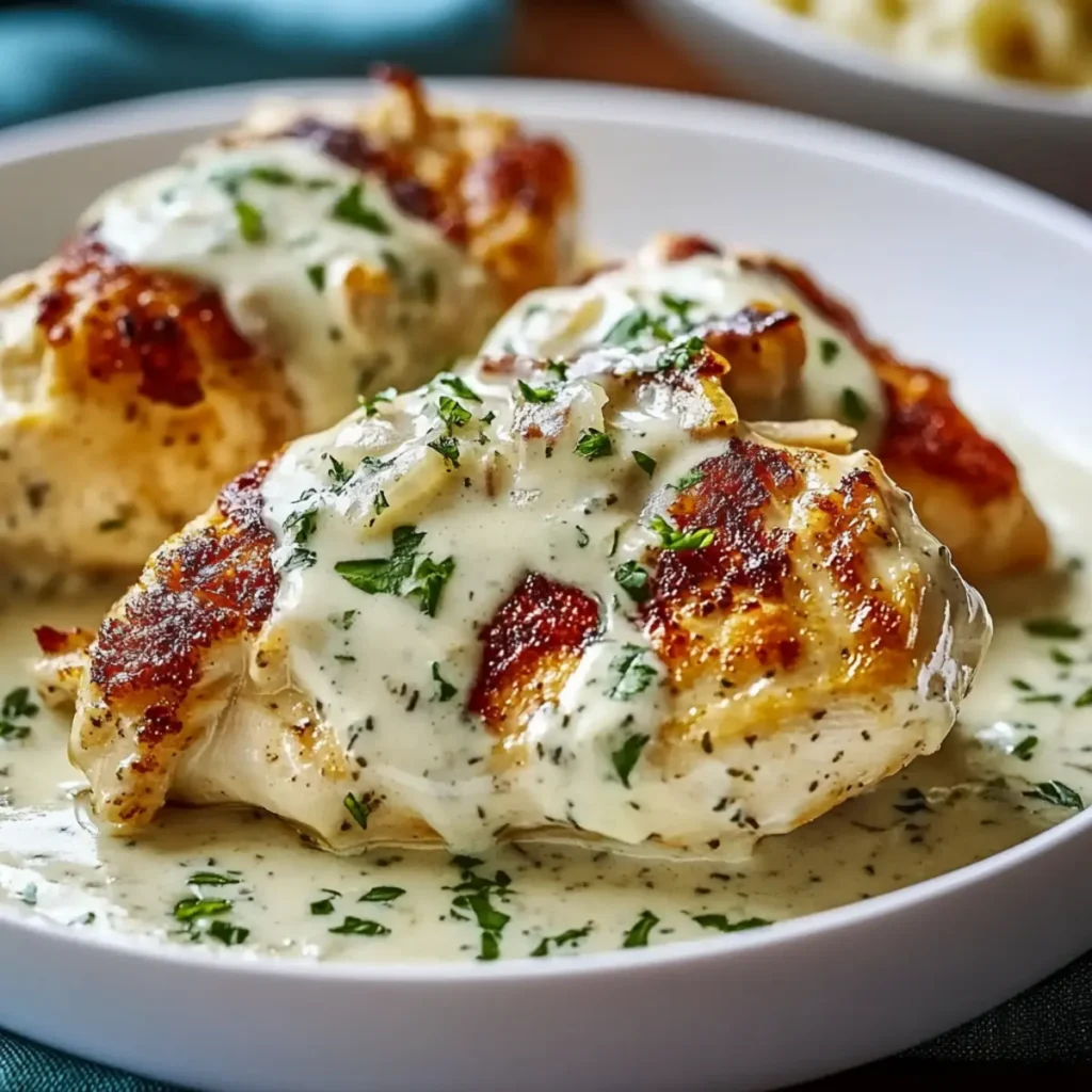 Slow-Cooker Creamy Ranch Chicken