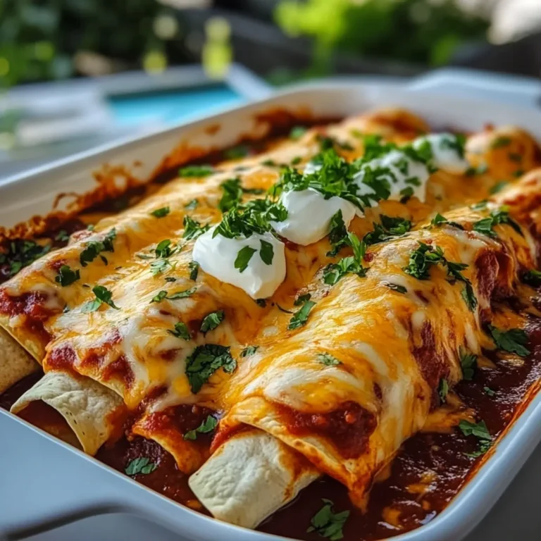 Cheesy Chicken Enchiladas