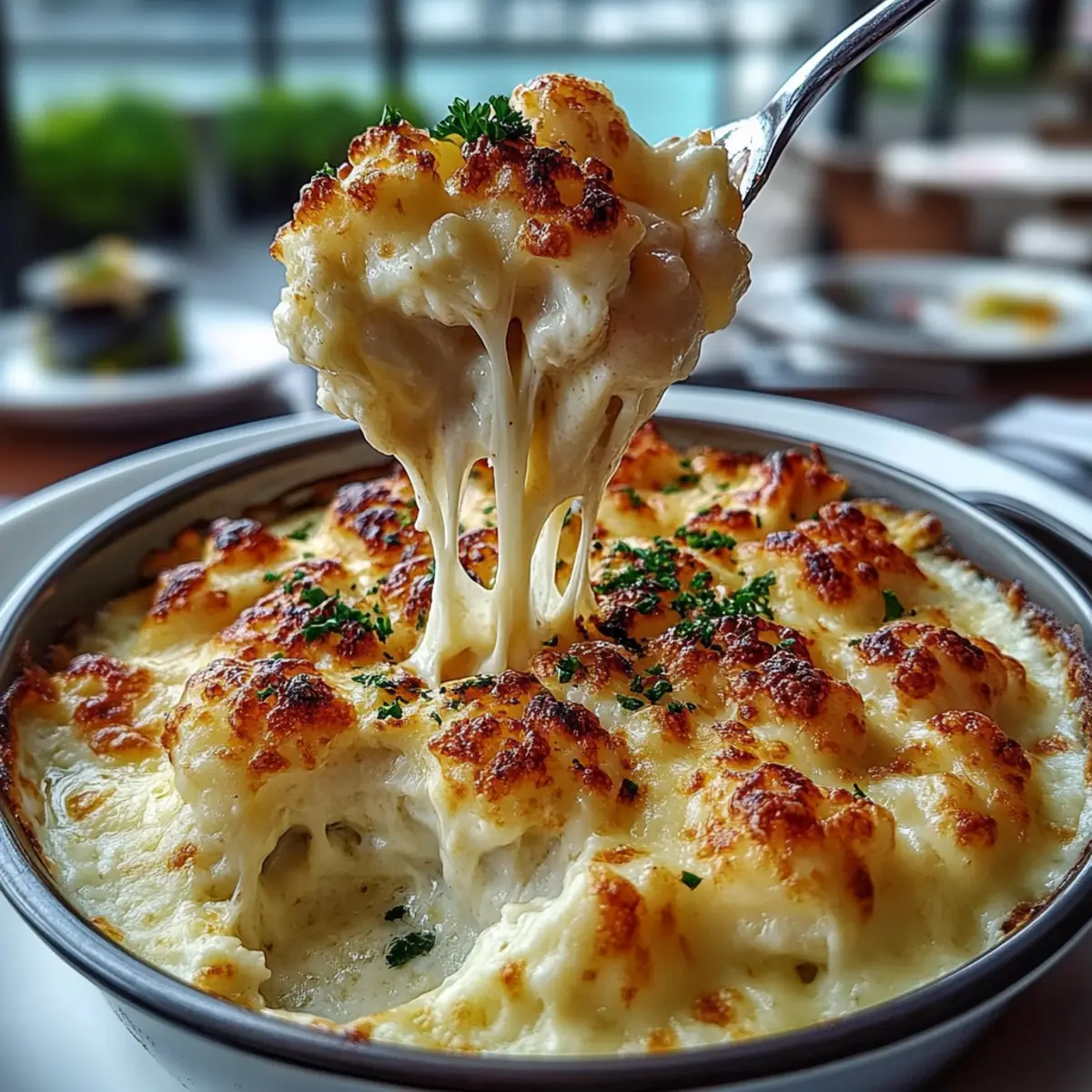 Cheesy Jumbo Lump Crab Au Gratin