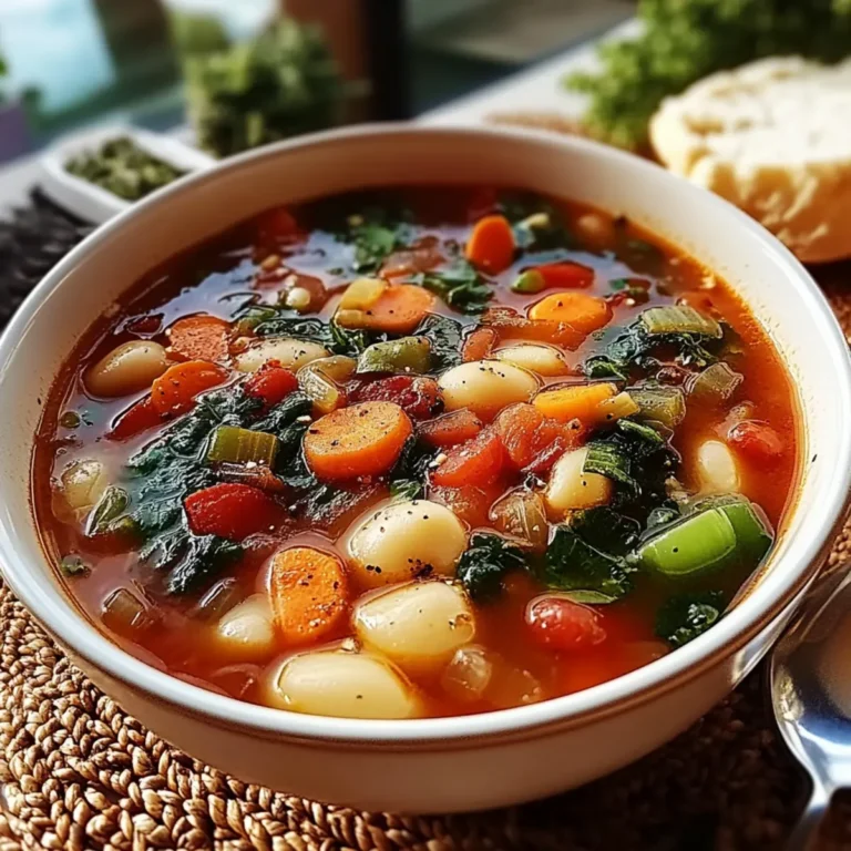 Easy & Healthy Minestrone Soup