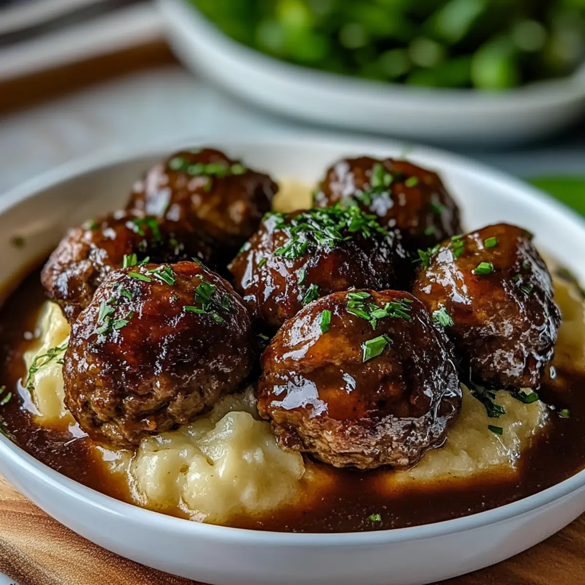 Salisbury Steak Meatballs