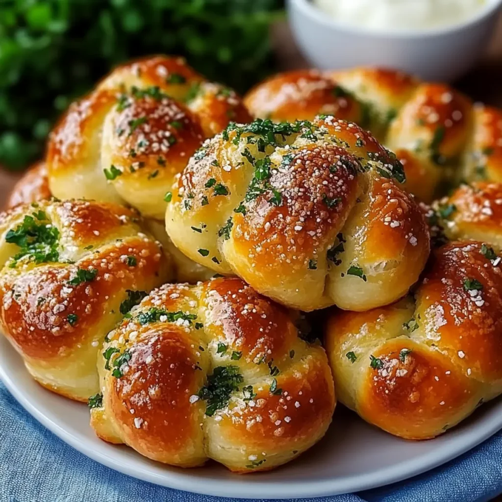 Easy Homemade Garlic Knots